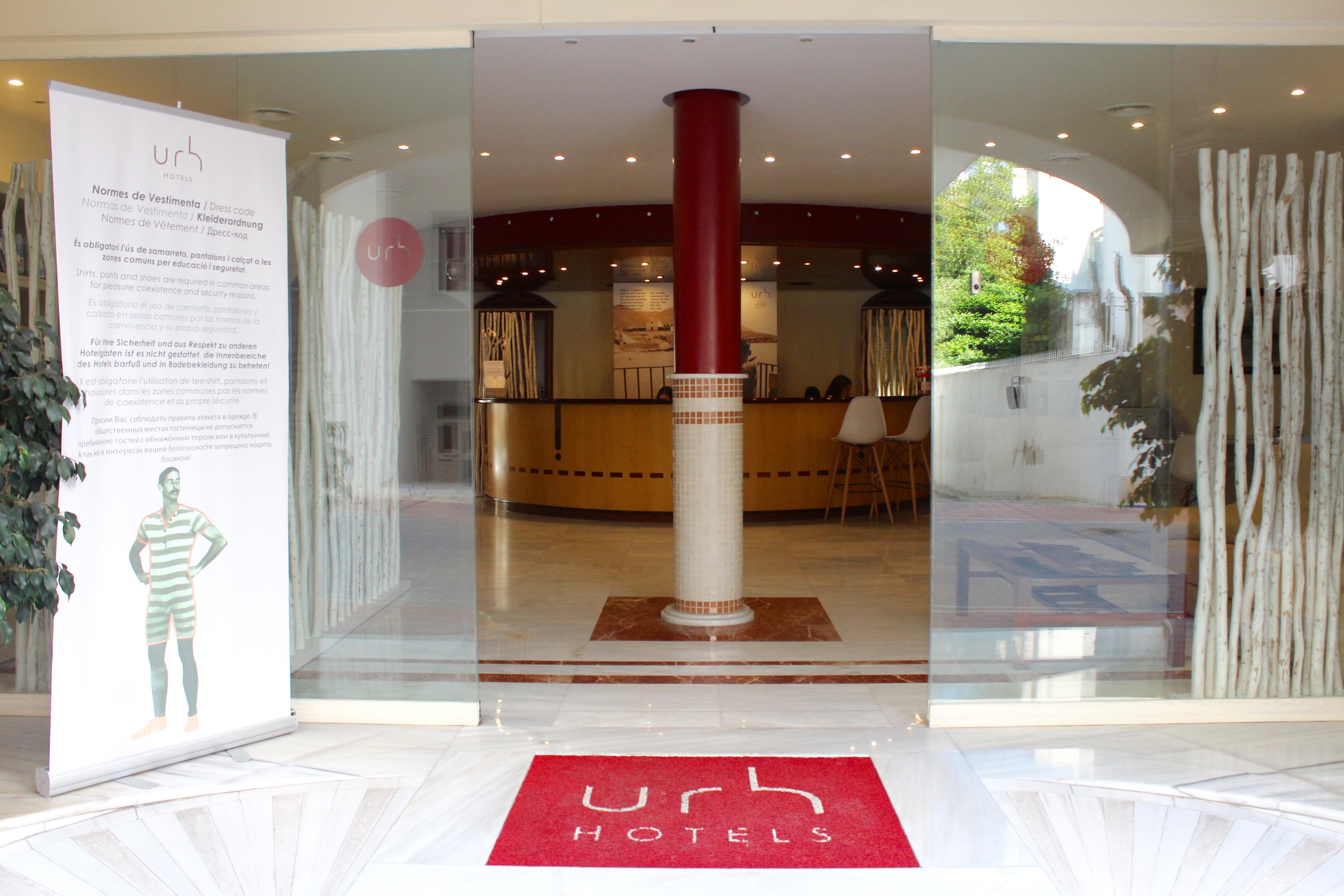 Urh Sitges Playa Hotel Bagian luar foto